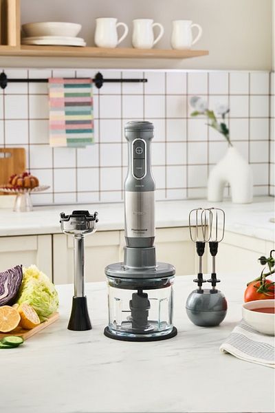 Karaca Mastermaid Prosteel 1000W Blender - Galaxy Gray Set with Glass Chamber