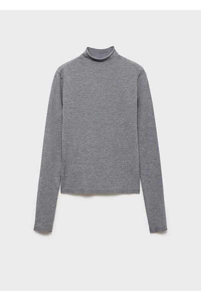 MANGO Woman Perkins collar sweater
