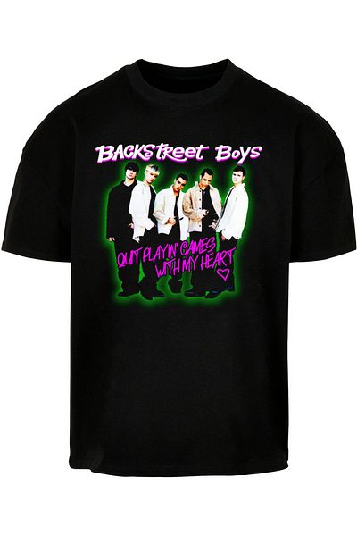 Merchcode Herren Backstreet Boys - Playing Games Ultra Heavy Cotton Box T-Shirt