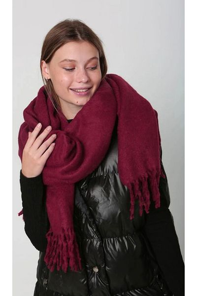 FRESCO SCARFS Soft Textured Colorful Square Patterned Scarf Shawl Shoulder Shawl