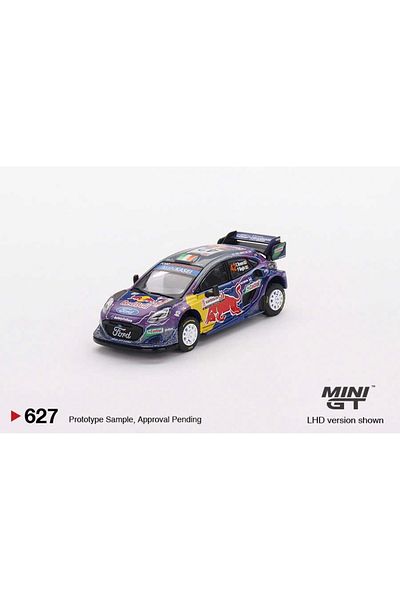 mini gt 1/64 Ford Puma Rally1 M-Sport Ford Wrt 2022 Rally Italy Sardinia Place Mgt00627