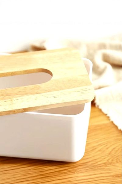 ALP HOME Θήκη για χαρτοπετσέτα με ξύλινο κάλυμμα Organizer Z Θήκη για χαρτοπετσέτα