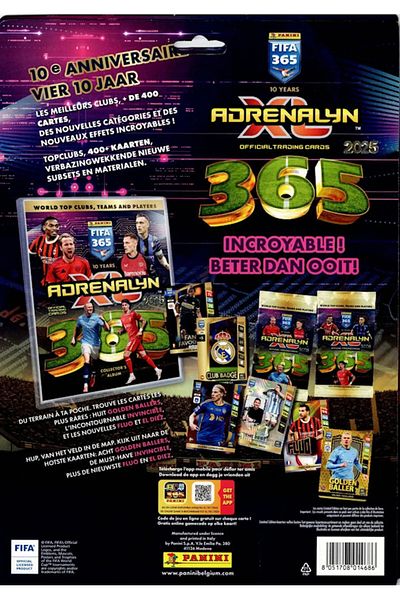 Doğan Oyuncak Dünyası Panini Fifa 365 Adrenalyn XL 2025 - Custom Trading Player Card & Footballer Cards