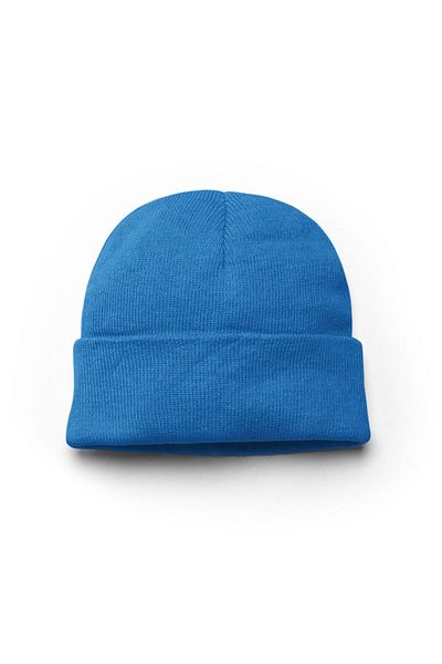 LU&MA Unisex Plain Basic Fold Winter Cotton Wool Beret