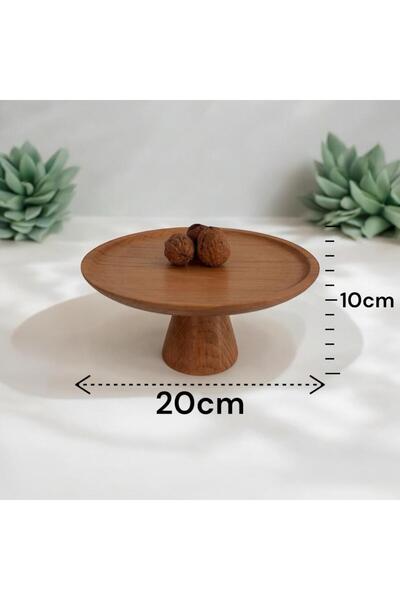 zagorwood Wood Presentation (20cm), Wood Cake Pastry Presentation