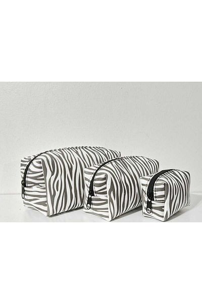 atter 3-Piece Matryoshka Makeup Bag