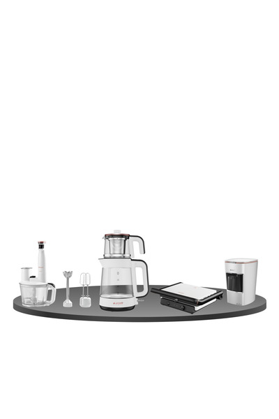 Arçelik RESİTAL DERİN BEYAZ MUTFAK SERİSİ 4'LÜ SET