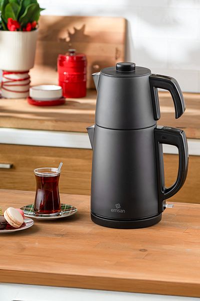 Emsan Black Bella Gusto Tea Machine