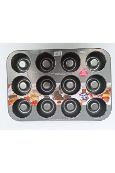 Fame Kıtchen 12' Li Teflon Muffin Kek Kekstra Kalıbı
