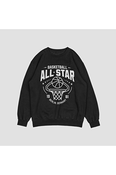 Vordevia Košarkaška All Star Štampano Oversize kroj majica