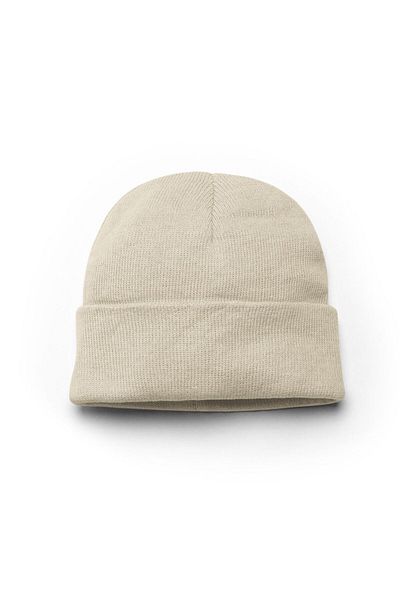 LU&MA Unisex Plain Basic Fold Winter Cotton Wool Beret