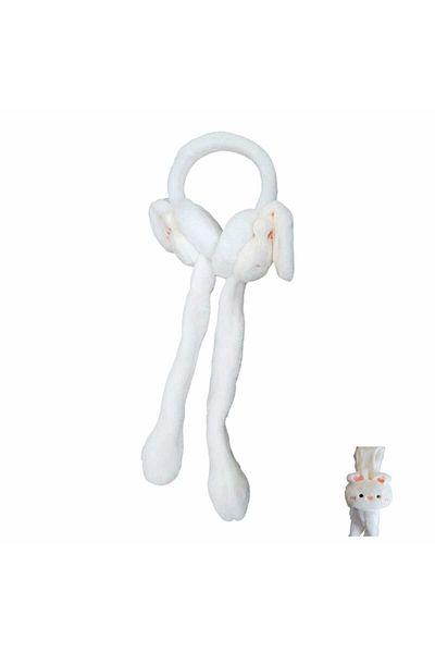 Aware Time Children's Plush Figured Movable Ear Movable Sound Winter Earmuff