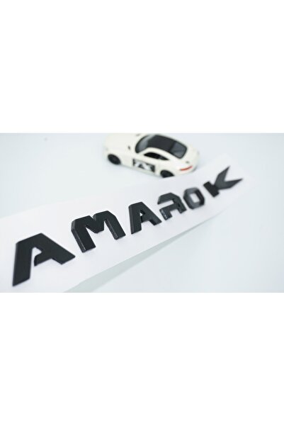 EDEXPORT VW Volkswagen Amarok Ön Kaput Siyah ABS Yazı Logo Amblem