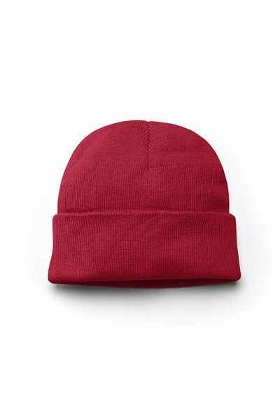 LU&MA Unisex Plain Basic Fold Winter Cotton Wool Beret