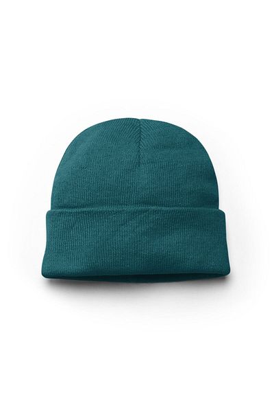LU&MA Unisex Plain Basic Fold Winter Cotton Wool Beret