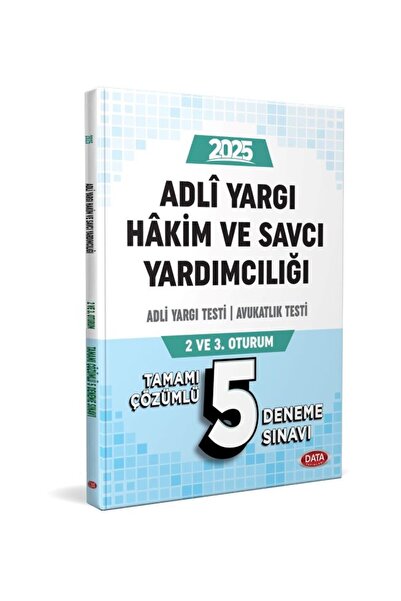 Data Yayınları DATA ADLİ YARGI HAKİM VE SAVCI YARDIMCILIĞI ADLİ YARGI AVUKATL...