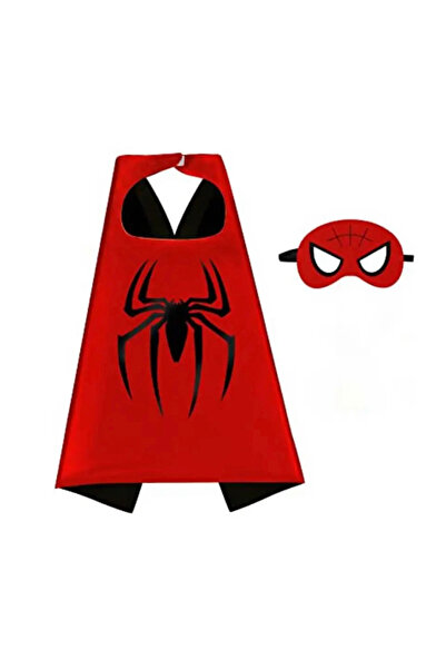BGA Çoçuklar için Marvel süper kahraman pelerin maske 70x70cm