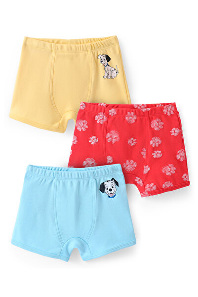 Babyoye Disney سراويل داخلية من نسيج متشابك مع رسومات 101 كلب دالماتي، حزمة م...