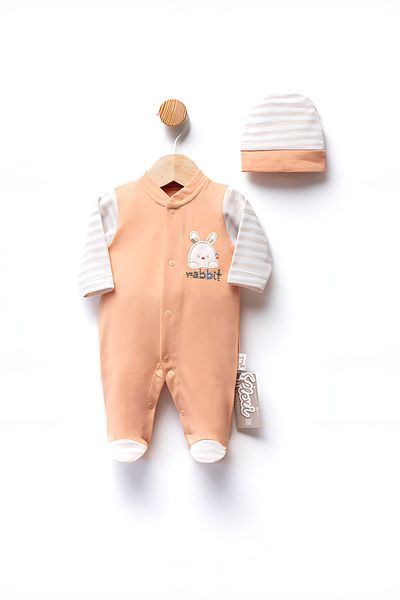 BEREKET BABY Baby Boy Romper Lace Long Sleeve 3-12 Months
