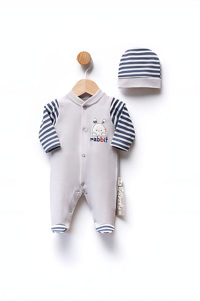 BEREKET BABY Baby Girl Jumpsuit Lace Long Sleeve with Buckle Gift 3-12 Months