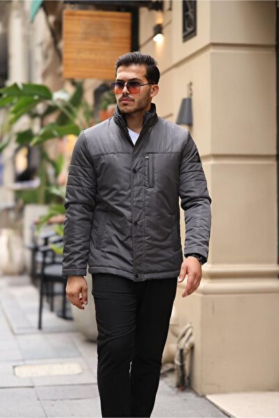 HI MEN Fiber Embroidered Comfort Coat