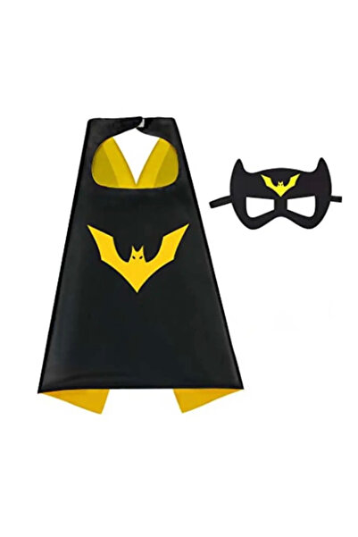 BGA Çoçuklar için Marvel süper kahraman pelerin maske 70x70cm