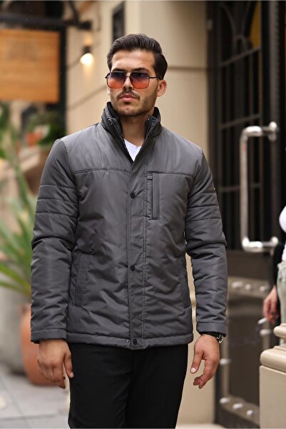 HI MEN Fiber Embroidered Comfort Coat