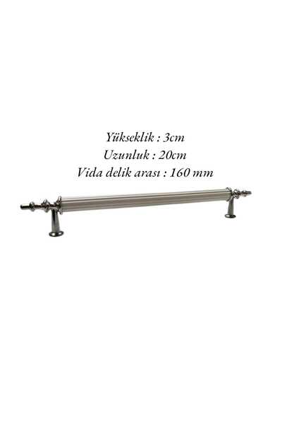 ZİRVE GÜMÜŞ BEYAZ KULP