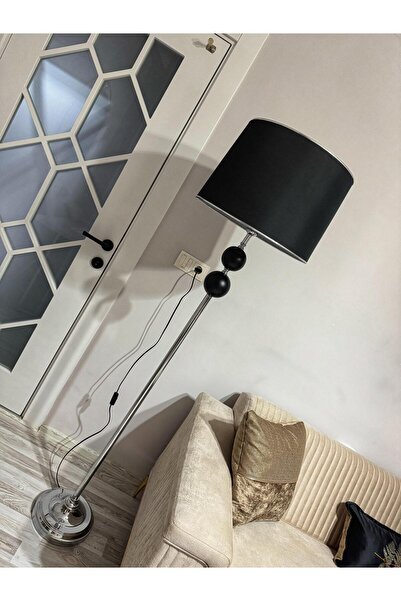 Genel Markalar SİYAH GÜMÜŞ KAPLAMA İKİLİ KÜRE LAMBADER