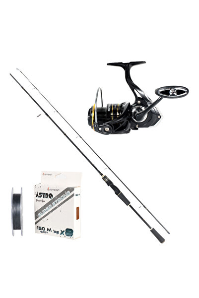 REMIXON Focus Bg 2.10m 5-35gr 2p Kamiş+bg3000m 5+1bb Makara, Set