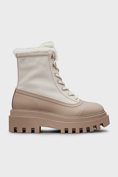 Calvin Klein Plochá šněrovací bota polstrovaná