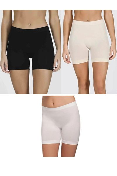NBB 2029 - 9 bucăți Gather & Shaper, pantaloni scurți lungi fără sudură