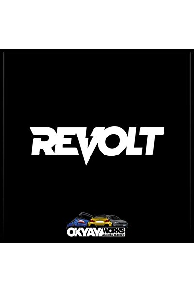 OkyayWorks ملصق ريفولت - أبيض
