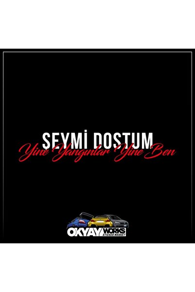 OkyayWorks My Shaymi Friend Again Firees Me Again Sticker - White
