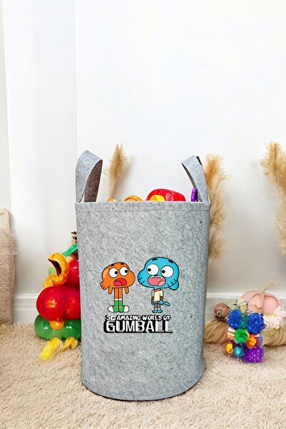 Trend Sizde صندوق تخزين منظم لغرفة الأطفال من Gumbal للجنسين، سلة متسخة مقاس ...