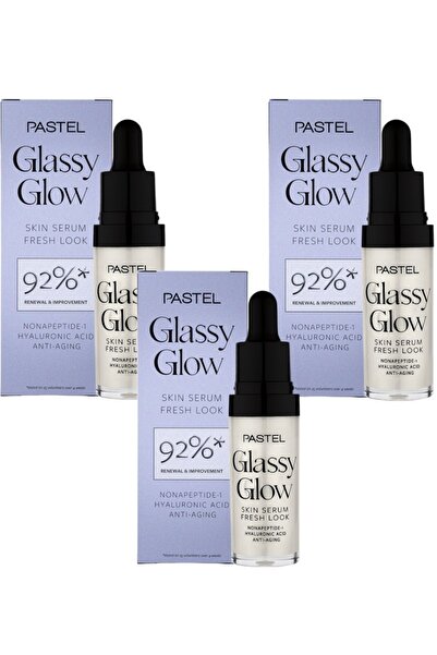Pastel Glassy Glow Skin Serum - Aydınlatıcı Cilt Serumu 3 Adet