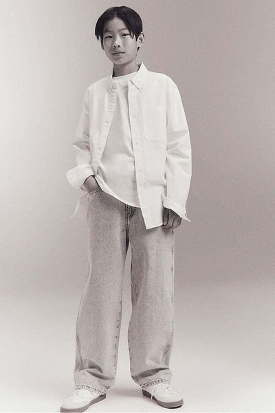 H&M Button-down cotton shirt