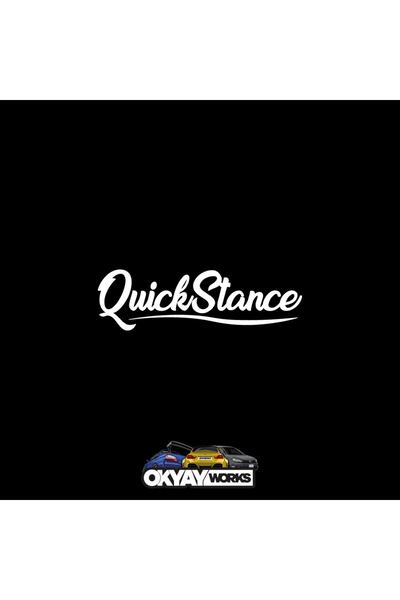 OkyayWorks ملصق كويكستانس - ملصق للسيارات والدراجات النارية