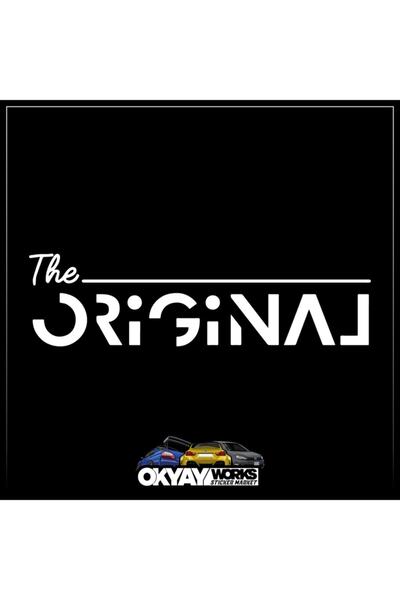 OkyayWorks The Original Sticker White- Car-Motorcycle Sticker Sticker
