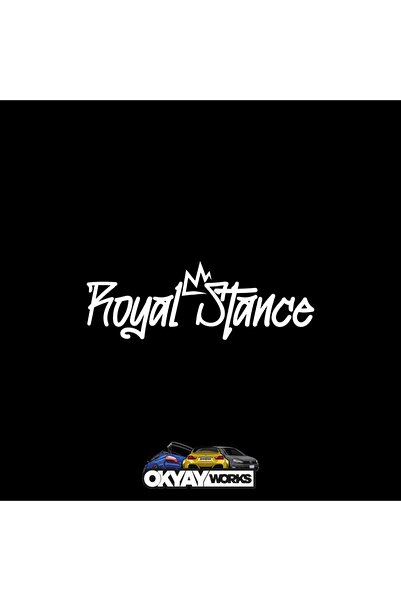 OkyayWorks Royal Stance Sticker- Car-Motorcycle Sticker Sticker