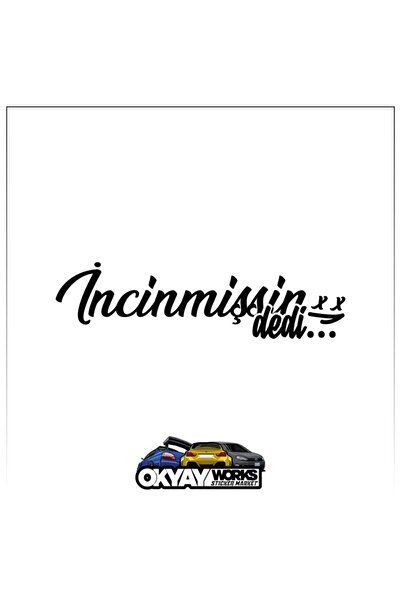 OkyayWorks You'Re Incinerated Sticker - Black- Car-Motorcycle Sticker Sticker