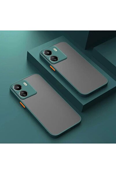 Rivor Zero 30 4G Uyumlu Kılıf 3d Kamera Korumalı Buzlu Kenarları Renkli Sert ...