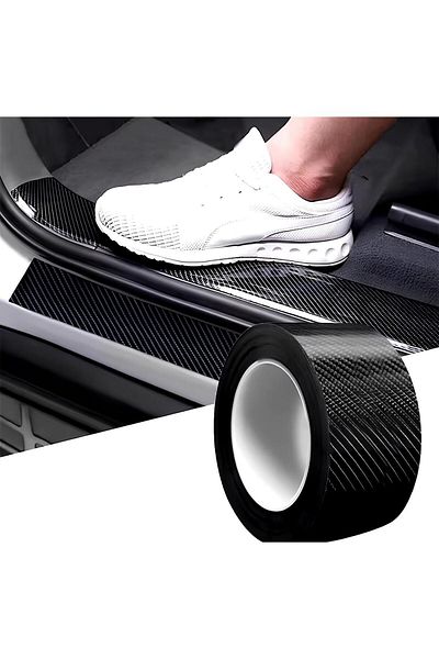 ESEMİZ 5D Door Sill Luggage under Door Post Strip Foil Size: 10cm X 3 Meters