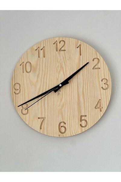 shop Doğal Ahşap Saat iskandinav Tarzı