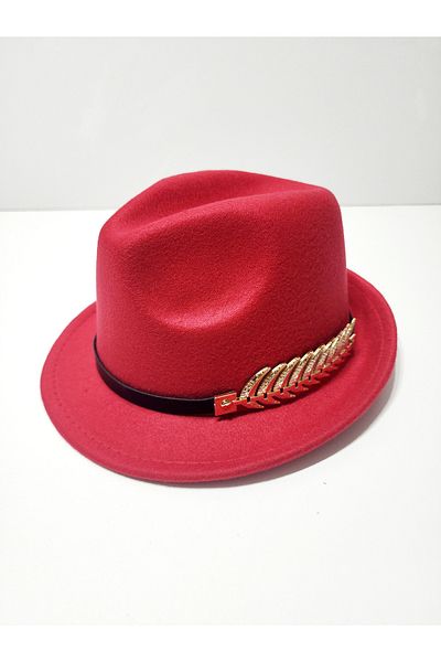 ARBABAG&ACCESSORY Vintage Model Removable Leaf Figure Model Unisex Hat