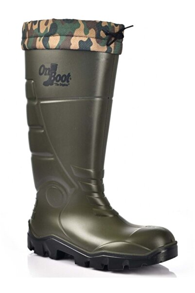 Kocamanlar Ayakkabı On Boot Src Polyurethane Cold Waterproof Work and Hunting Boots KHAKI