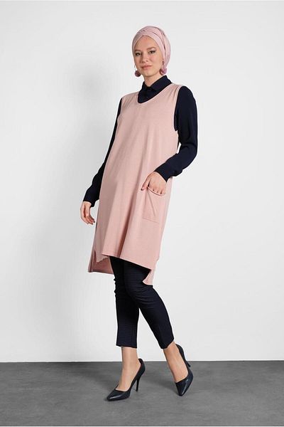 Alvina V-Neck Knitting Sueveter 40071