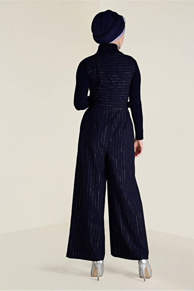 Alvina KEMERLİ ÇİZGİLİ İKİLİ TULUM 4573