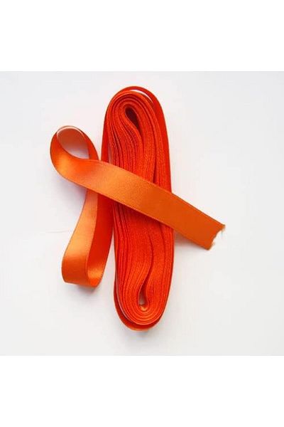 HunaGoods Hngds My Marifets - Orange Satin Ribbon 1 cm 10 Meters Sdgnh 1038993