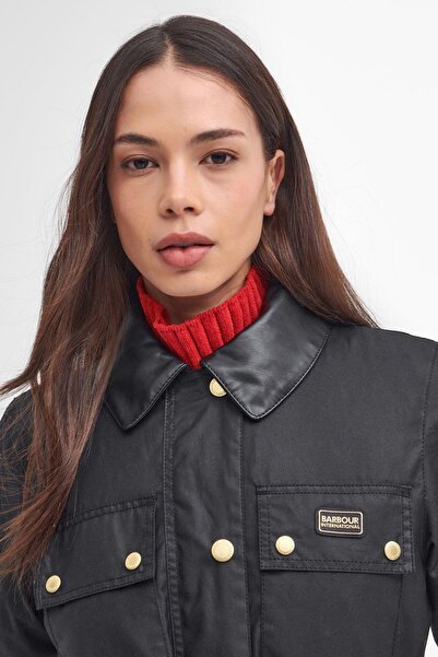 Barbour B.Intl Milla Yağlı Trençkot BK71 Black